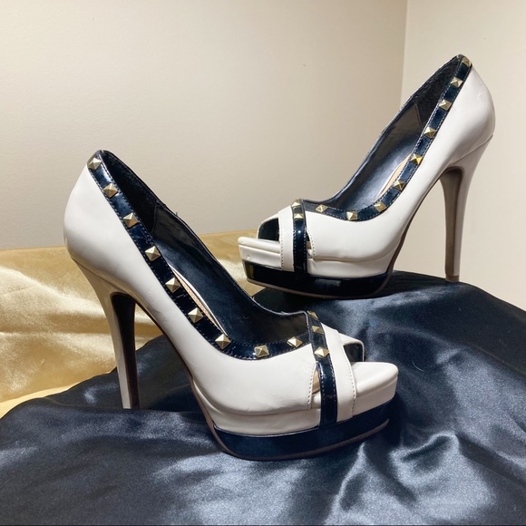 💥 Jessica Simpson “Eileen” peep toe pump size 7.5M!! - Picture 2 of 8